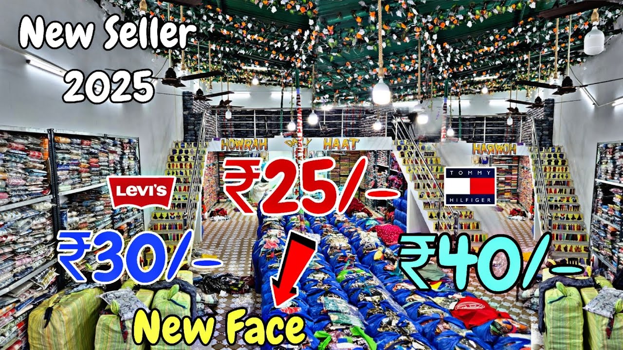 🤑 Men's Wear Wholesale Fresh Lot Suppliers | ₹30/- Readymade Fresh Lot Market | Men's Lot 2025 🤑