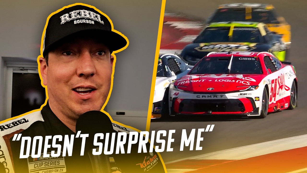 Kyle Busch Reacts To JGR/Gabehart Rift | Lawsuit Update