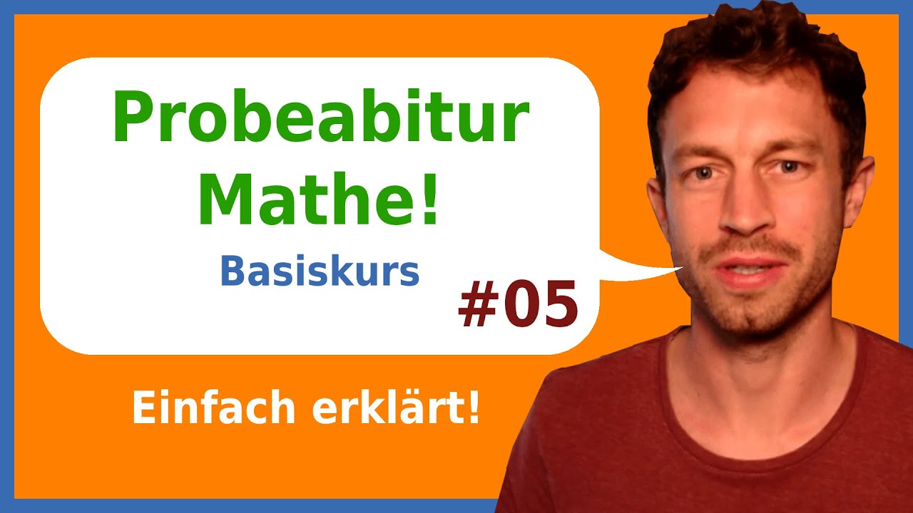 Mündliche Prüfung | ANALYSIS (Zusammenfassung) | BASISKURS Mathe | Abitur 2025 | Probeabitur