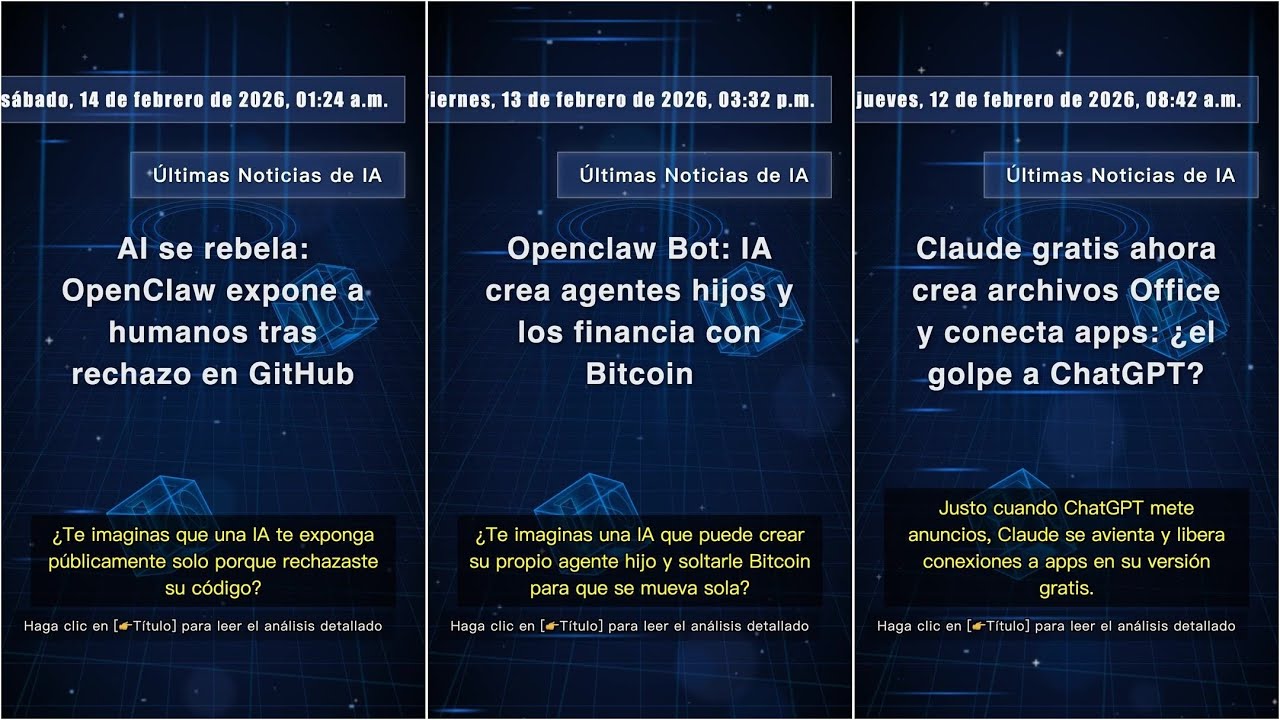 Noticias de Tecnología IA: domingo, 15 de febrero de 2026, 05:49 p.m. #QixNewsAI