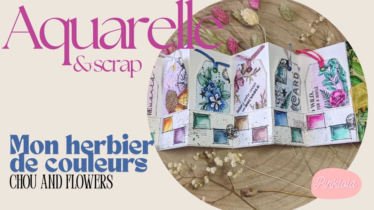 Mon herbier de couleurs : défi chou & Flowers