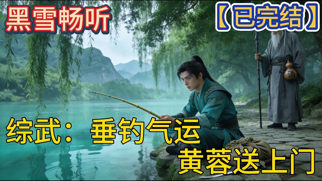 【已完结】🔥《综武：垂钓气运，黄蓉送上门》 🔥#穿越 #武侠 #爽文 #热血 #一口气看完 #有声小说