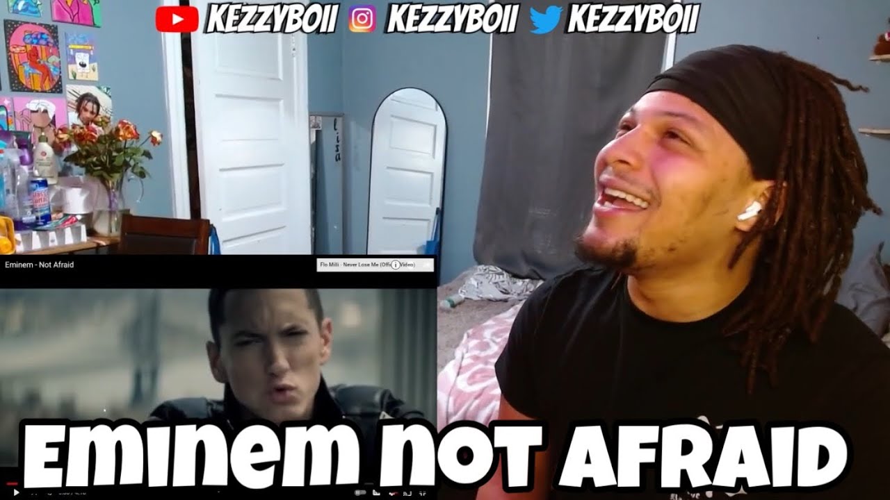 БЕЗУМНАЯ РАБОТА!! - Eminem Not Afraid (РЕАКЦИЯ)