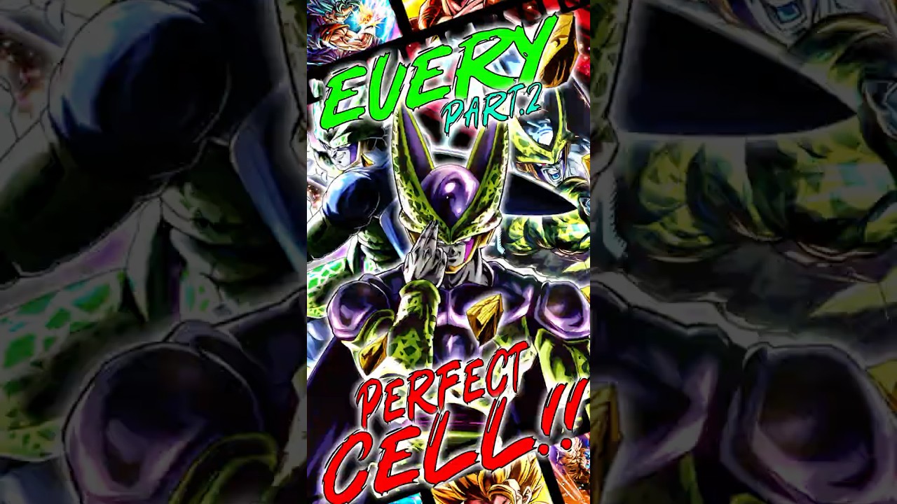 Rating EVERY Perfect Cell Unit from WORST to BEST Part.2