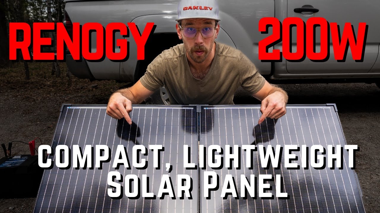 Складная солнечная панель | Renogy 200 Вт 12 В Solar Suitcase