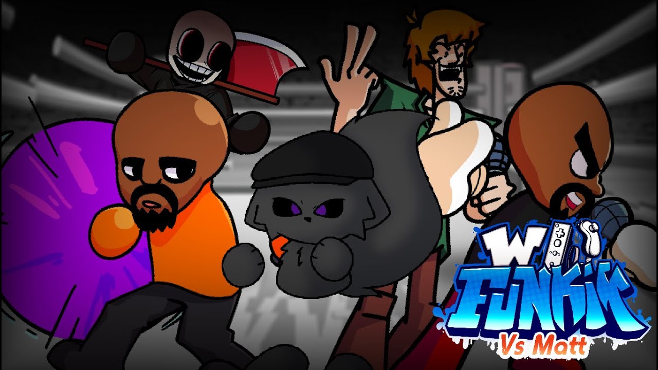 MATT'S BACK TO BREAK WRISTS!!! | Wii Funkin' - VS Matt (V3 UPDATE) | FULL MOD PLAYTHROUGH