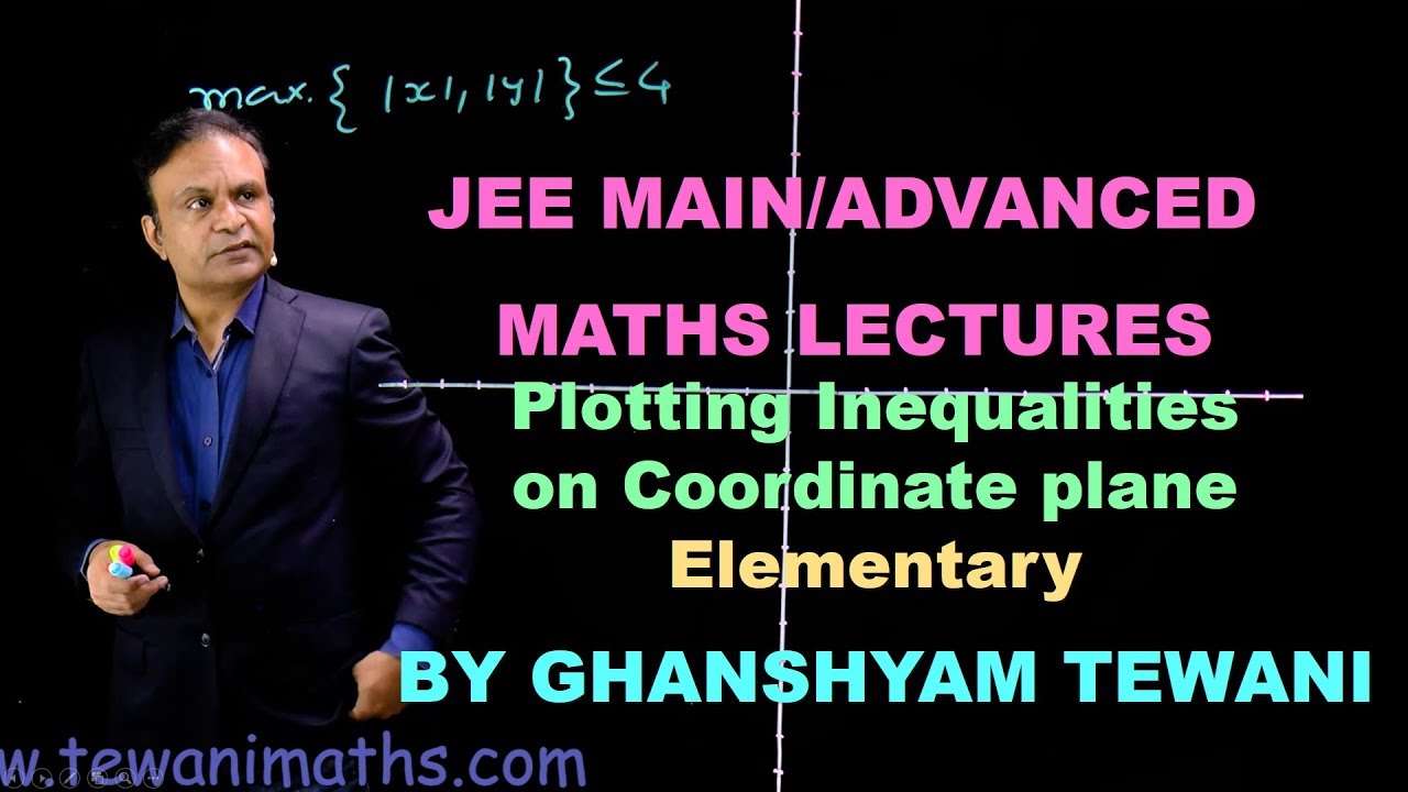 Plotting inequalities | Coordinate Geometry  |  JEE Maths video lectures by G Tewani | Cengage
