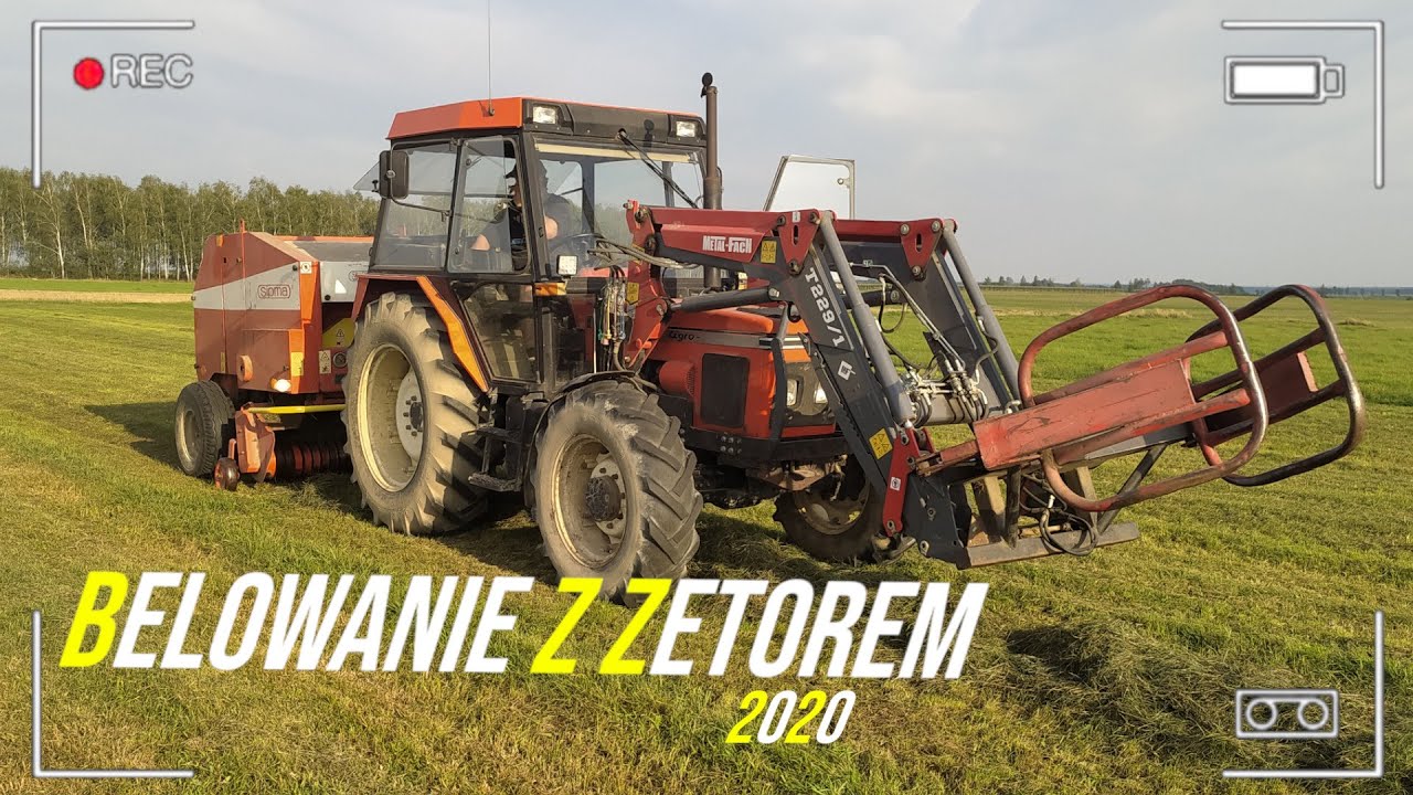 ☆ BELOWANIE Z ZETOREM ☆ 3 POKOS NA PODLASIU ☆ ZETOR 7340, SIPMA ☆