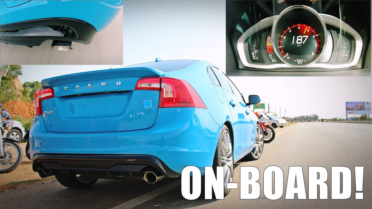 2017 Volvo S60 Polestar PURE Exhaust SOUNDS, Launches & more