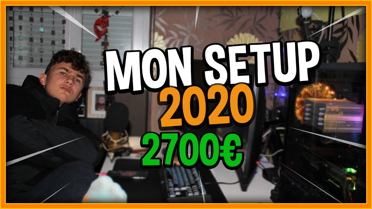 MON SETUP GAMING 2020 &agrave; 2700&euro; (Stream & Youtube) !