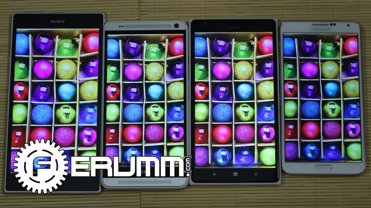 Samsung Galaxy Note 3 vs HTC One Max vs Sony Xperia Z Ultra vs Nokia Lumia 1520 от FERUMM.COM