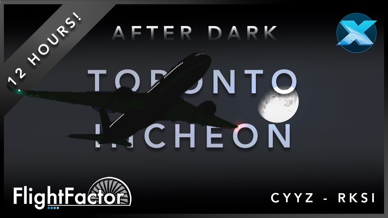 After Dark/Long-Haul Stream #2! Hang out with me! | A359 | Toronto - Incheon |  VATSIM | Asiana A359