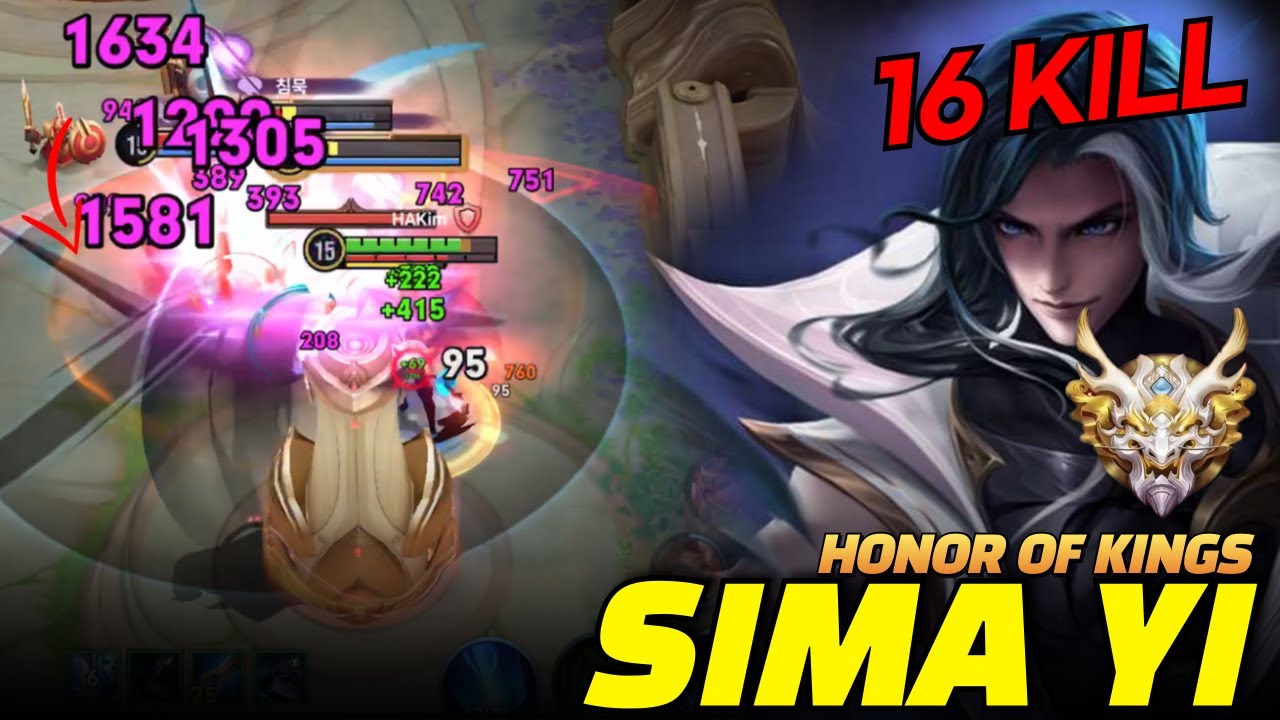 SIMAYI COUNTERS ALL CARRY?!  feat:@Shadow HOK  / Honor of kings, 아너오브킹즈, 王者荣耀, HOK