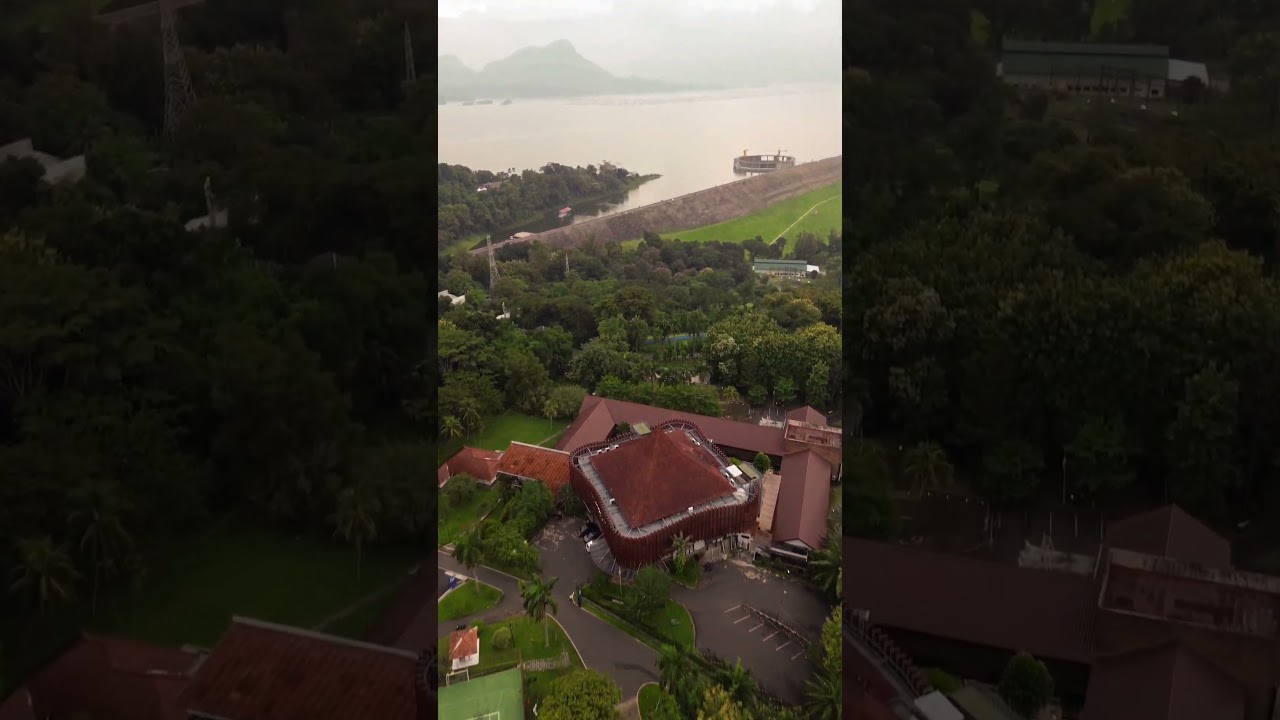 Waduk Jatiluhur, Purwakarta - DJI MINI 3 #dji #drone #purwakarta #wadukjatiluhur #gunung