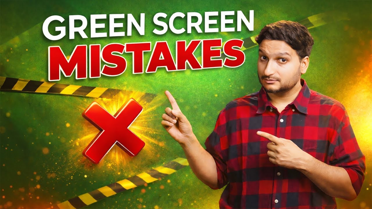 Don’t Make These Green Screen Mistakes | Pro Green Screen VFX Tips | Inside Institute of Filmmaking