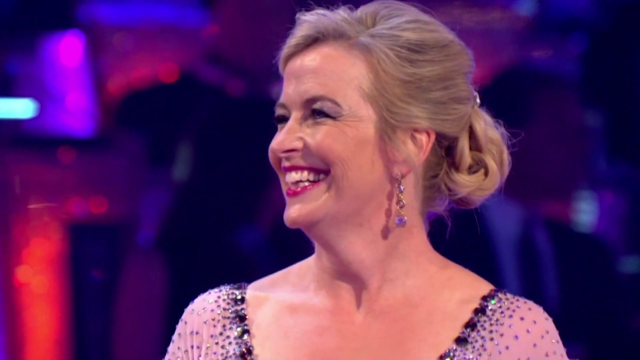 Carol Kirkwood - Sparkly Outfit