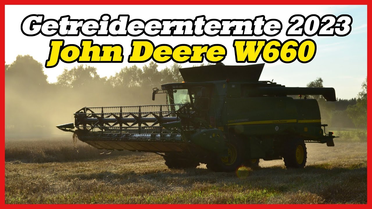 John Deere Getreideernte 2023 - Mähdrescher im Einsatz #johndeere #landwirtschaft #agriculture