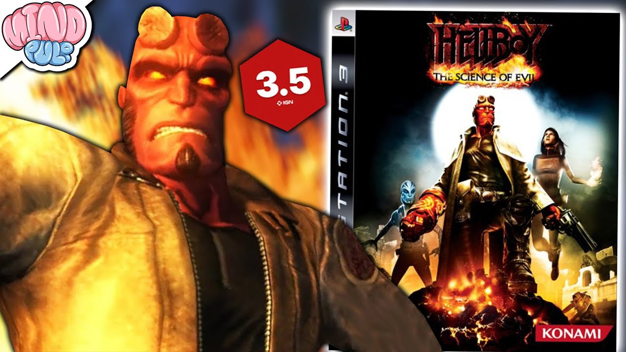 We played the terrible Hellboy game