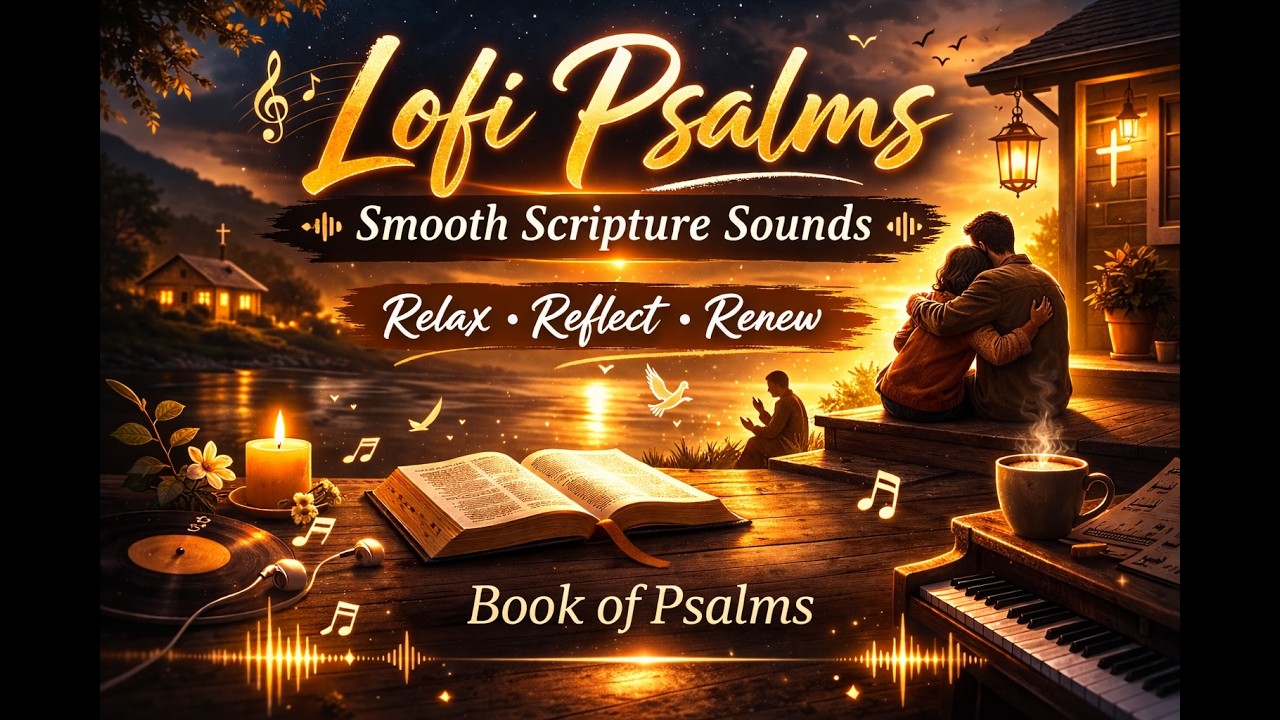 Lofi Psalms – Smooth Scripture Sounds 🎵#lofi #psalms #jazz #christianlofistudymusic #studymusic