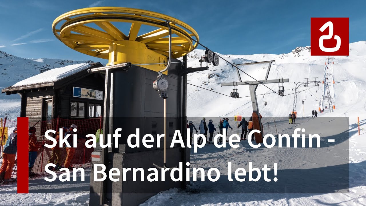 Skigebiet San Bernardino - Alp de Confin | Wiedereröffnung / Riapertura 2023