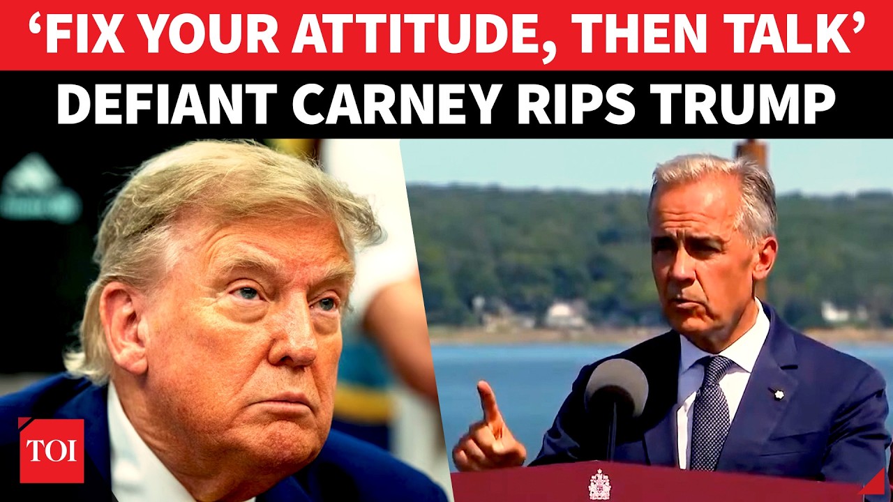 &lsquo;Canada Not Your Property&rsquo;: Mark Carney DEFIES Trump Over &lsquo;Wrong Attitude&rsquo; As Trade War Escalates