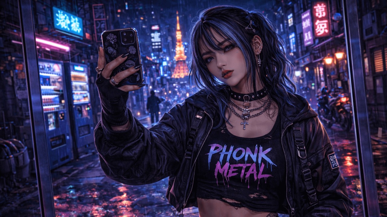 Boost Your Survival Aura - Neon Tokyo Anime Phonk Metal Music Vol. 8