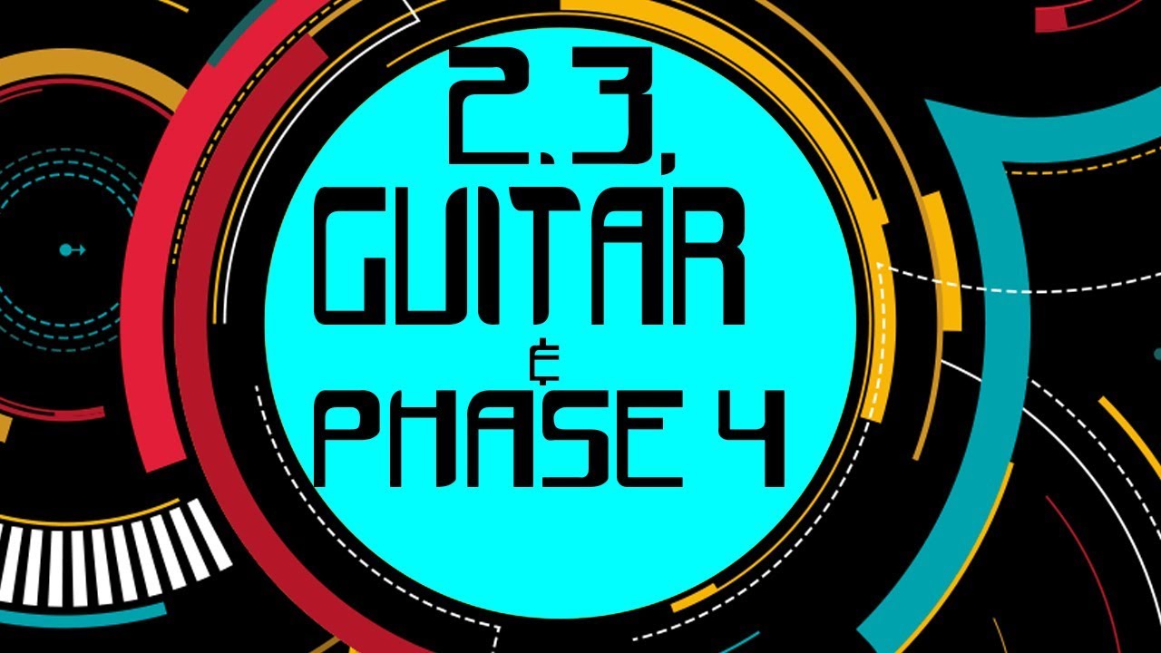 Guitar + Phase-4 = Sexy Bass! - Bitwig 2.3 (Beta)