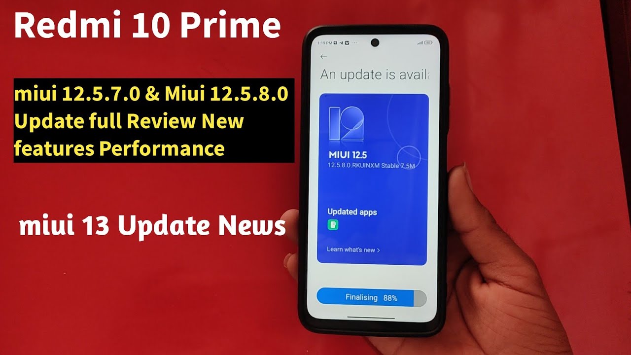 Redmi 10 prime Miui 12.5.7.0 and miui 12.5.8.0 Update Full Review New feature performance