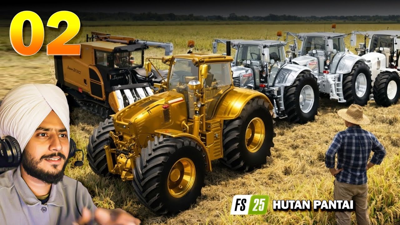 New Tractor Bought 😍 | Rice Harvest Start | Farmer Life in FS25