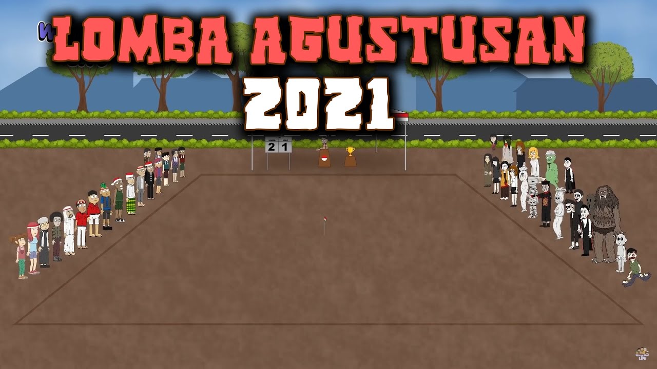 Lomba Agustusan 2021 Lucu - Warga vs Hantu - WargaNet Life