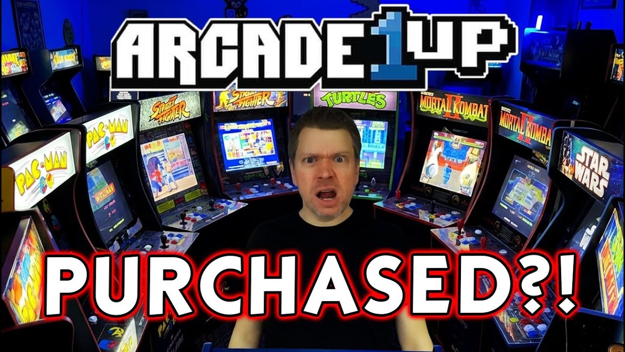 Arcade 1up ГОТОВО! Приобретено компанией Basic Fun???
