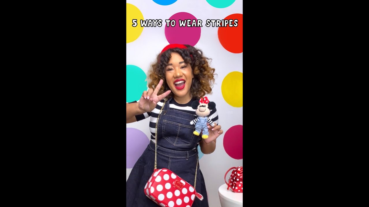 How To Style Stripes - 5 Ways to Wear Black & White Stripes - Disney Minnie Style