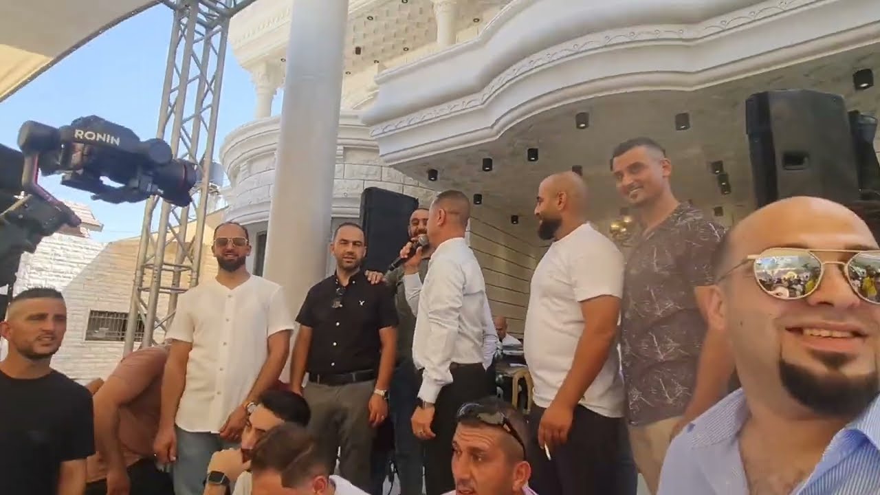 محمد العراني وصهيب الجماعيني محاورة زجلية حامية  زفة نور حمدان حوارة 2023