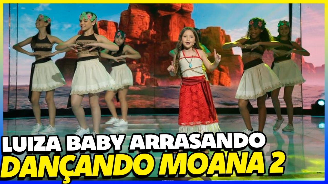 LUIZA BABY DÁ UM SHOW COM A CANÇÃO 