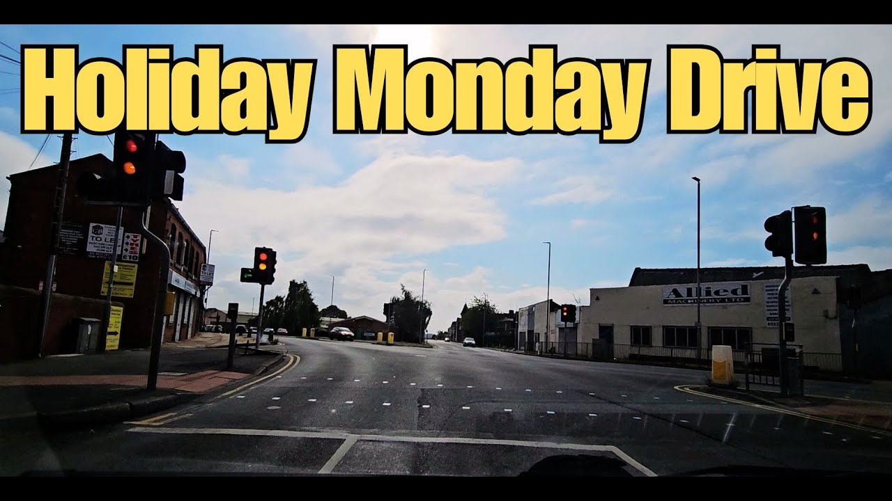 Leeds by Car: Inner City Drive Through Armley, Holbeck, & Beeston on the August Holiday Monday