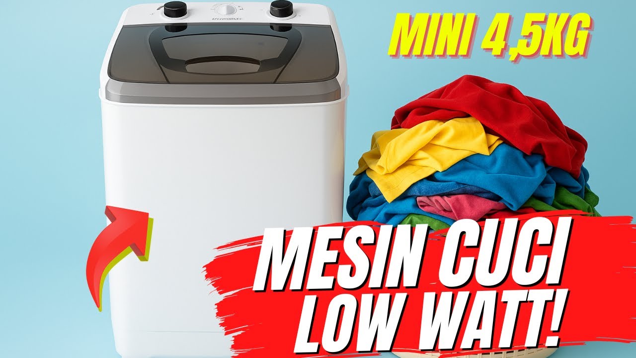 REVIEW JUJUR ARASHI AWM451A: Mesin Cuci Mini 600 Ribuan, Beneran Hemat Listrik?