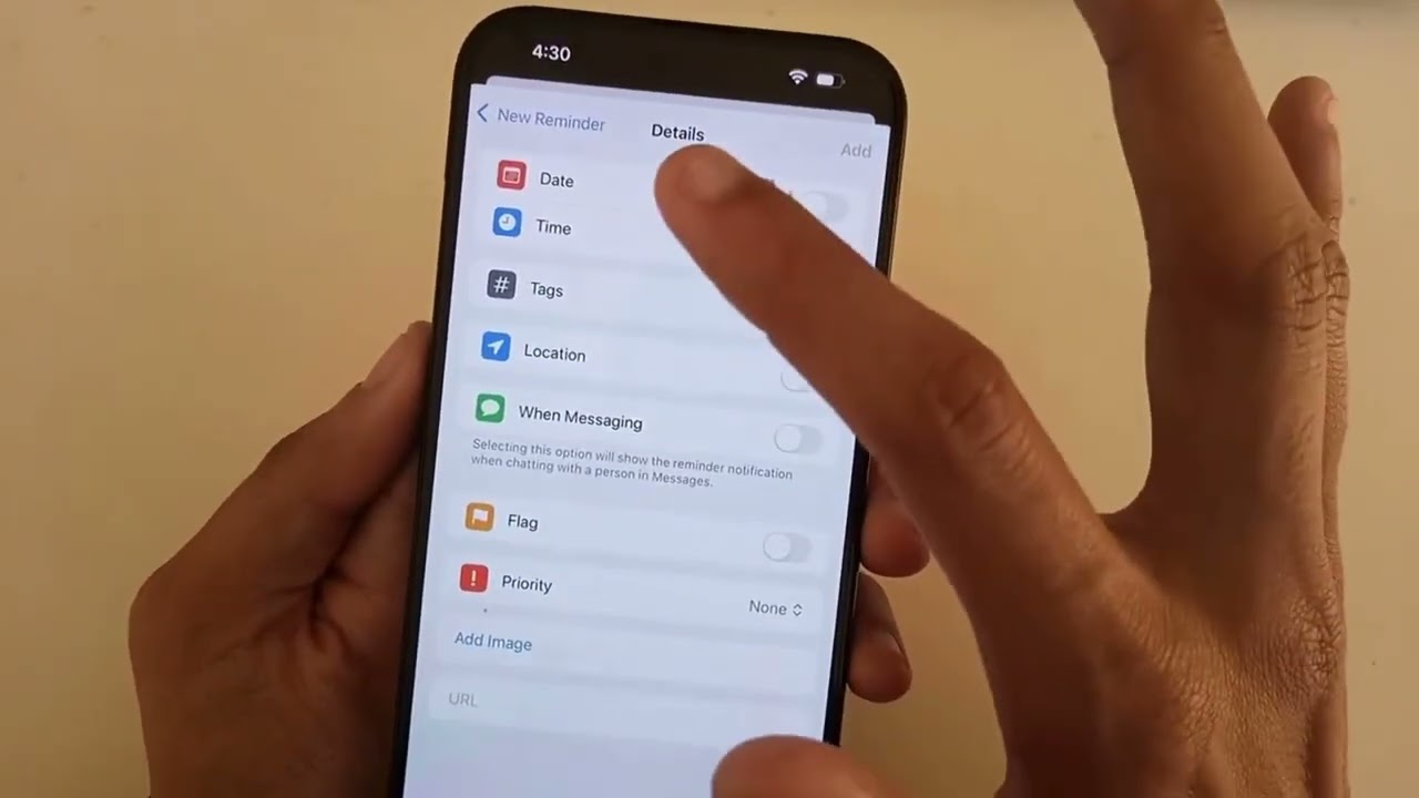Comment d&eacute;finir un rappel quotidien sur iPhone (rapide et facile)