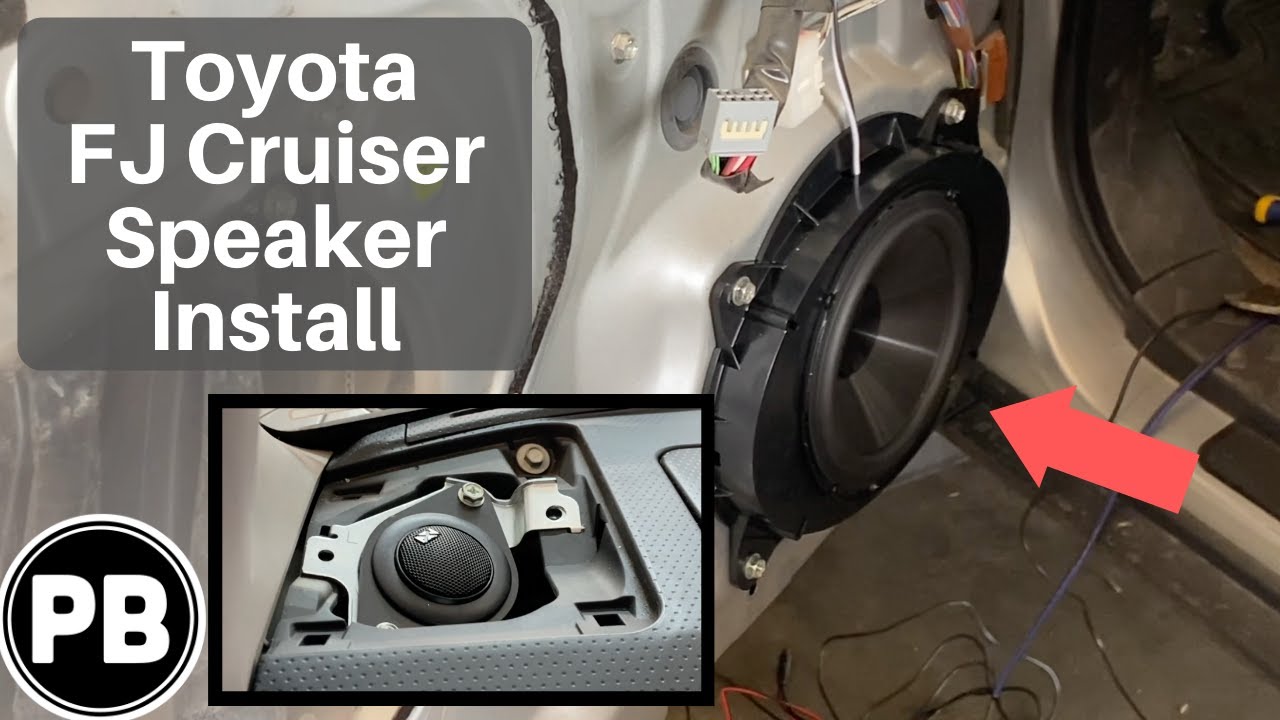 2007 - 2014 Toyota FJ Cruiser Front Speaker Install