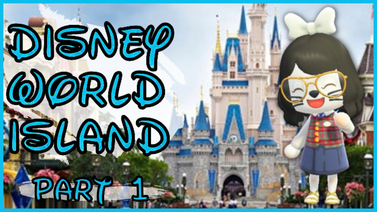 Turning My Animal Crossing Island Into Disney World! Animal Crossing Design Ideas!