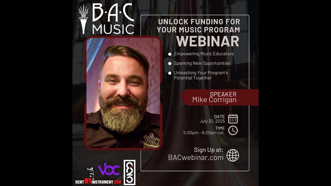 Webinar Series Episode 1: Unlock Funding For Your Music Program