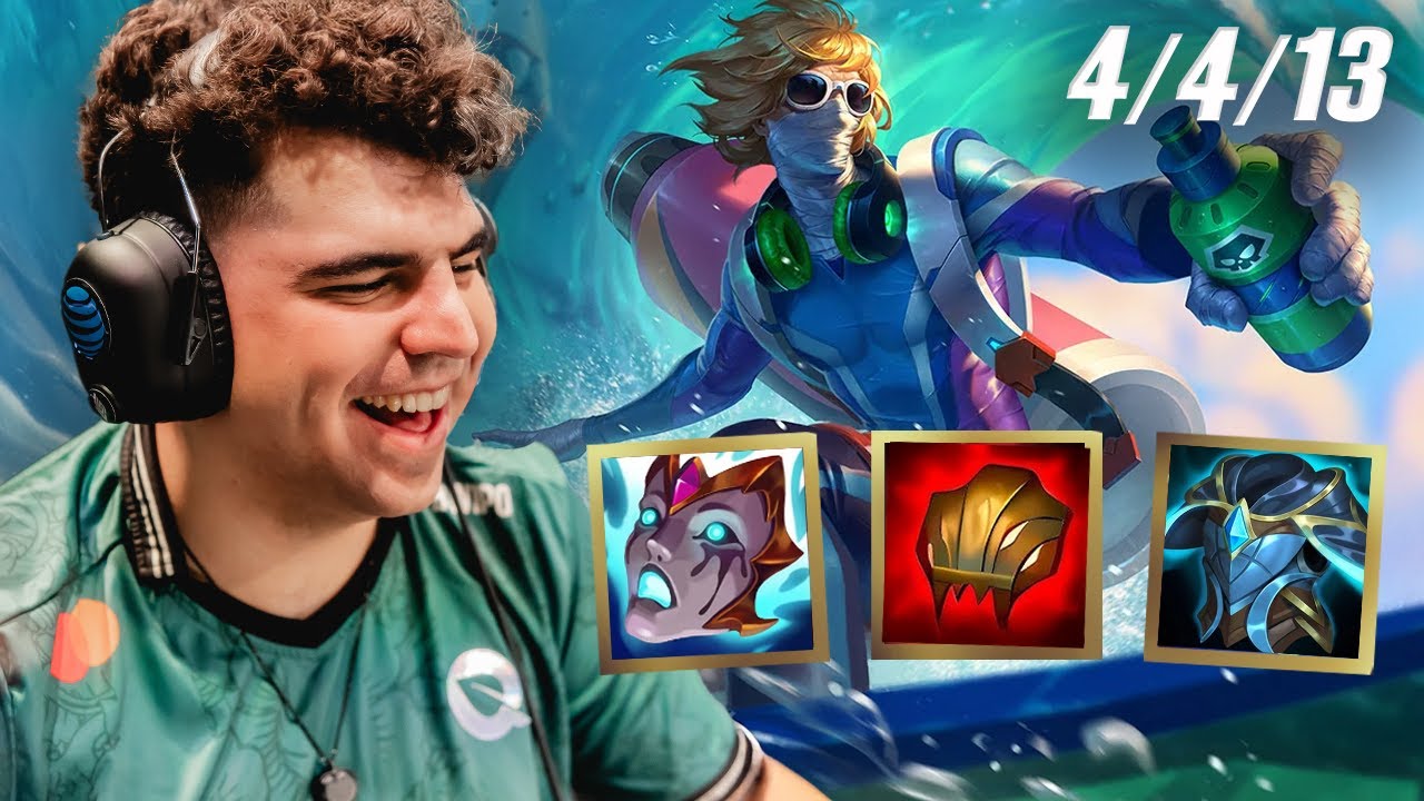 Singed vs Rumble | How to Macro in an Even Game