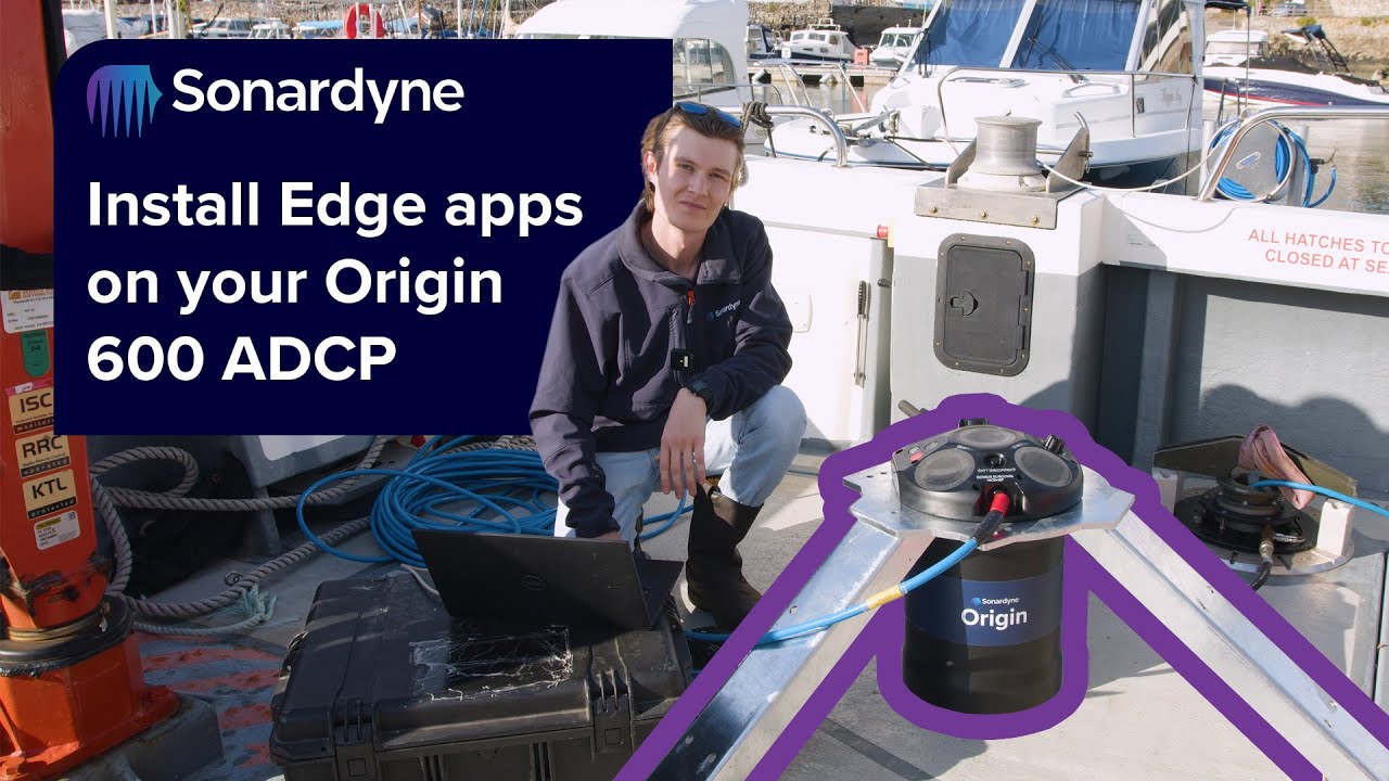 How to install Edge apps on your Origin 600 ADCP