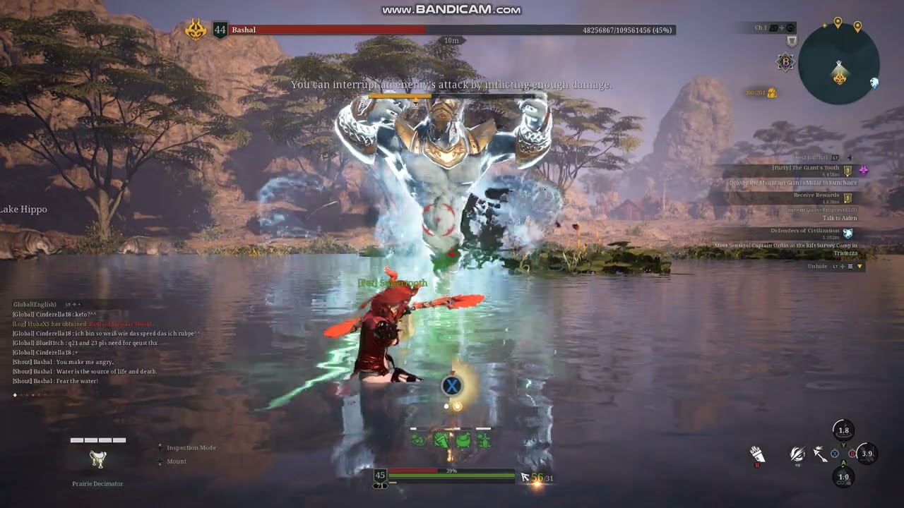 Bless Unleashed - Wolf Ranger Bashal Damage Test 1:09