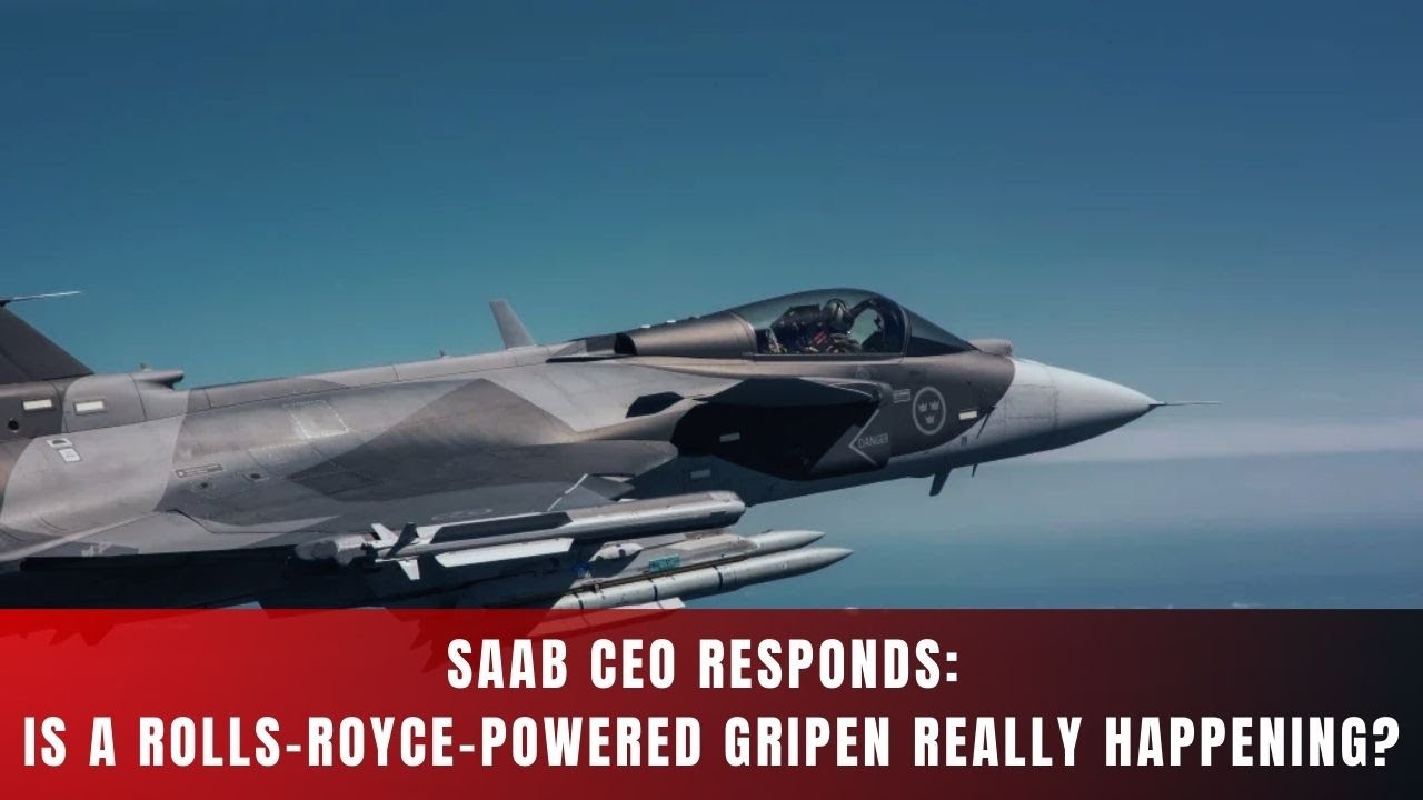 Rolls-Royce Gripen? Dyrektor generalny Saaba dementuje plotki o silniku