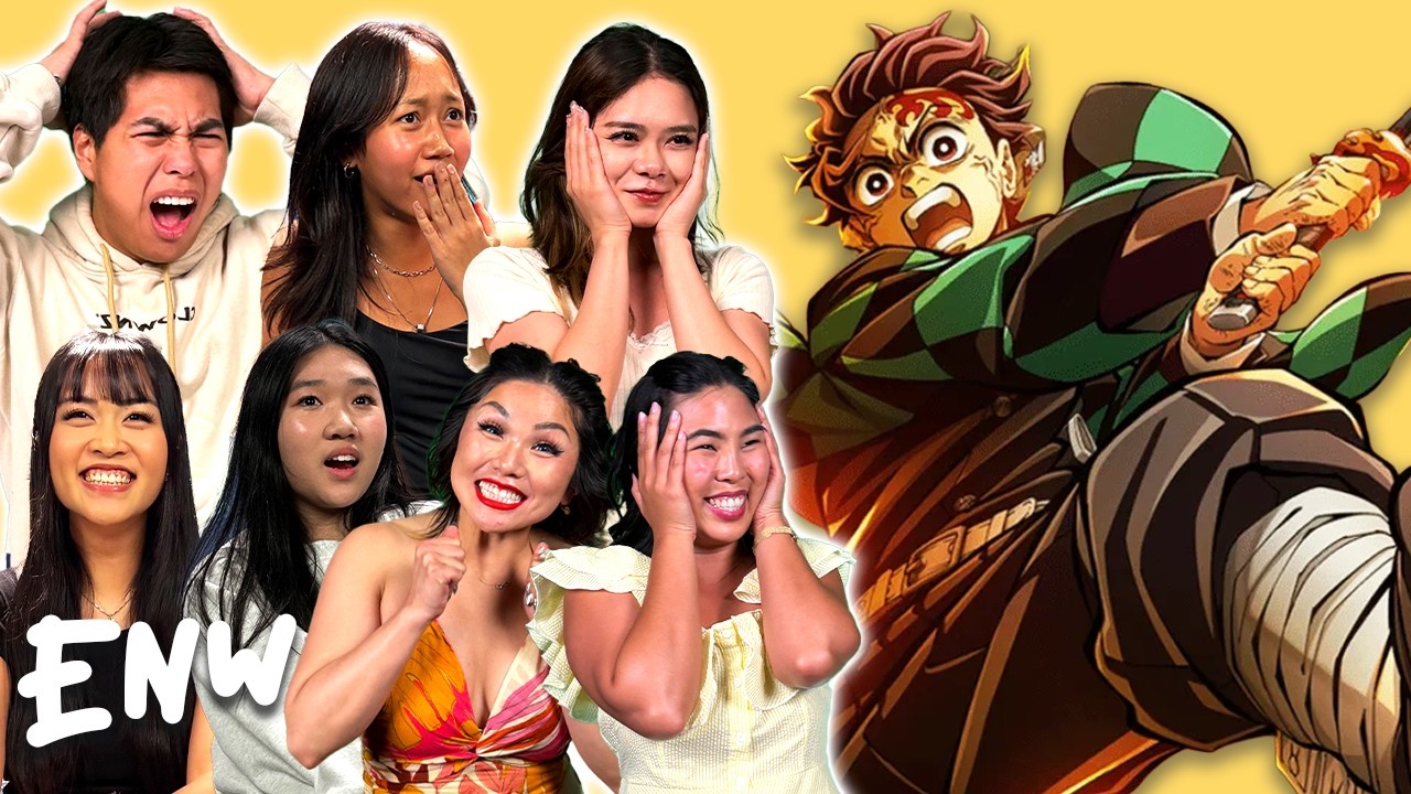 Asians React to The Top 10 MOST Legendary Anime Fights!