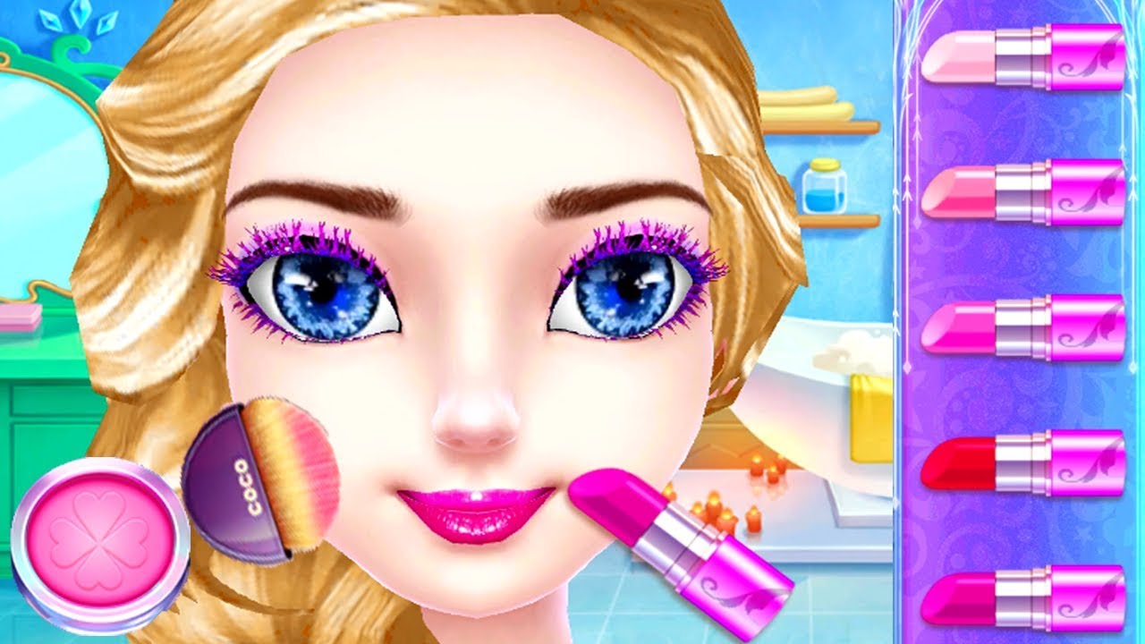 Play Ice Princess Makeover, Makeup & Dress Up Care Games For Girls - Ice Princess Royal Wedding Day