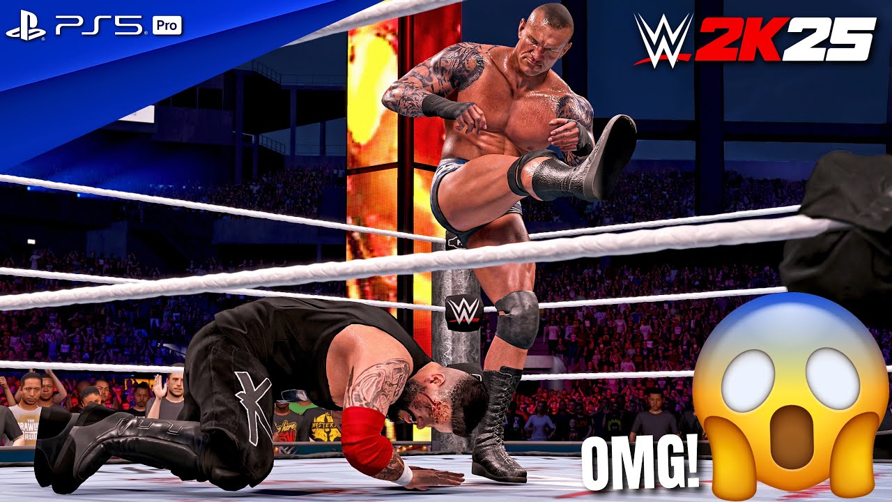 WWE 2K25 — Рэнди Ортон против Кевина Оуэнса — матч без правил на WrestleMania 41 | PS5 Pro [4K60]