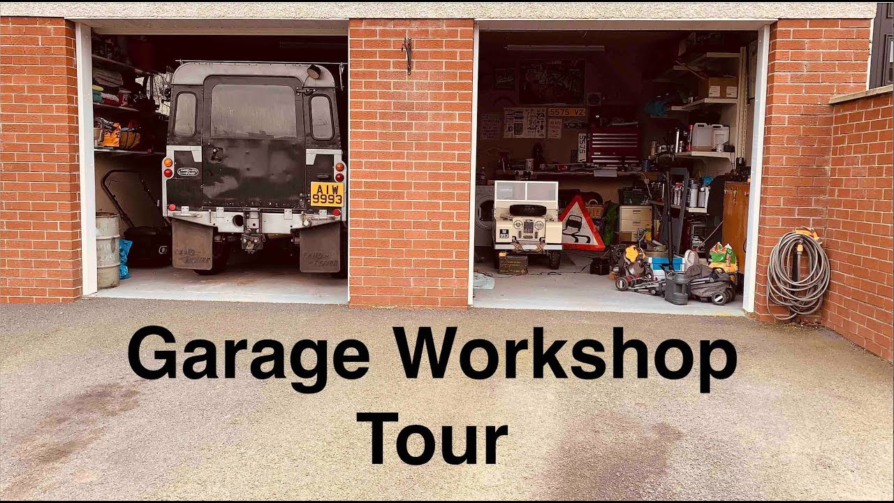 Garage Workshop Tour - Restosaga HQ March 2021