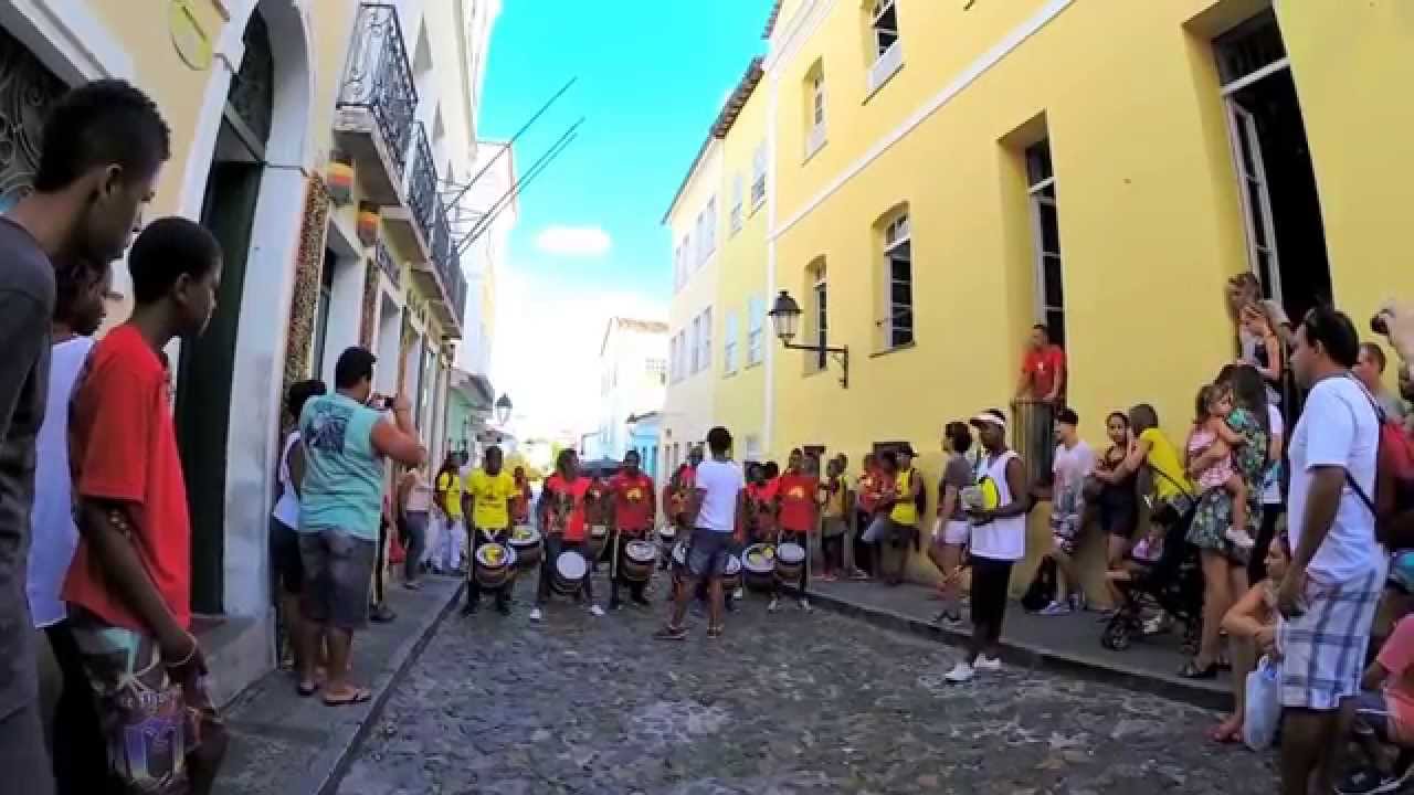 Olodum street performance