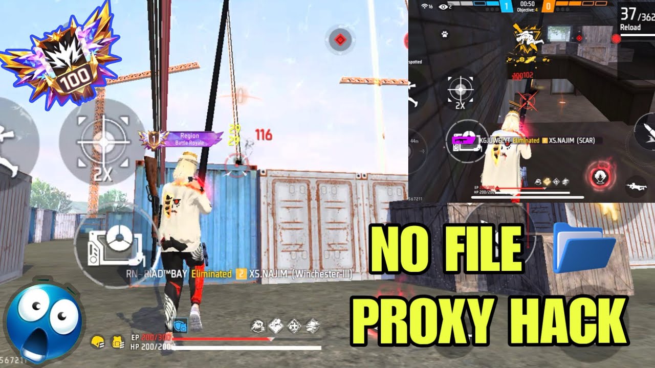 FREE FIRE PROXY HACK ON FILE 100% ANTI BAN WIFI HACK